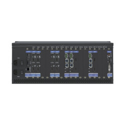VS-1616DN-EM2x2 to 16x16 Modular 4K60 4:2:0 Multi–Format Managed Digital Matrix Switcher